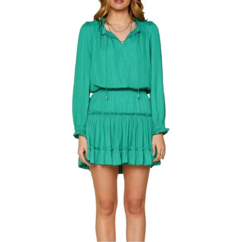 Skies Are Blue - Aubrey Ruffled Mini Dress